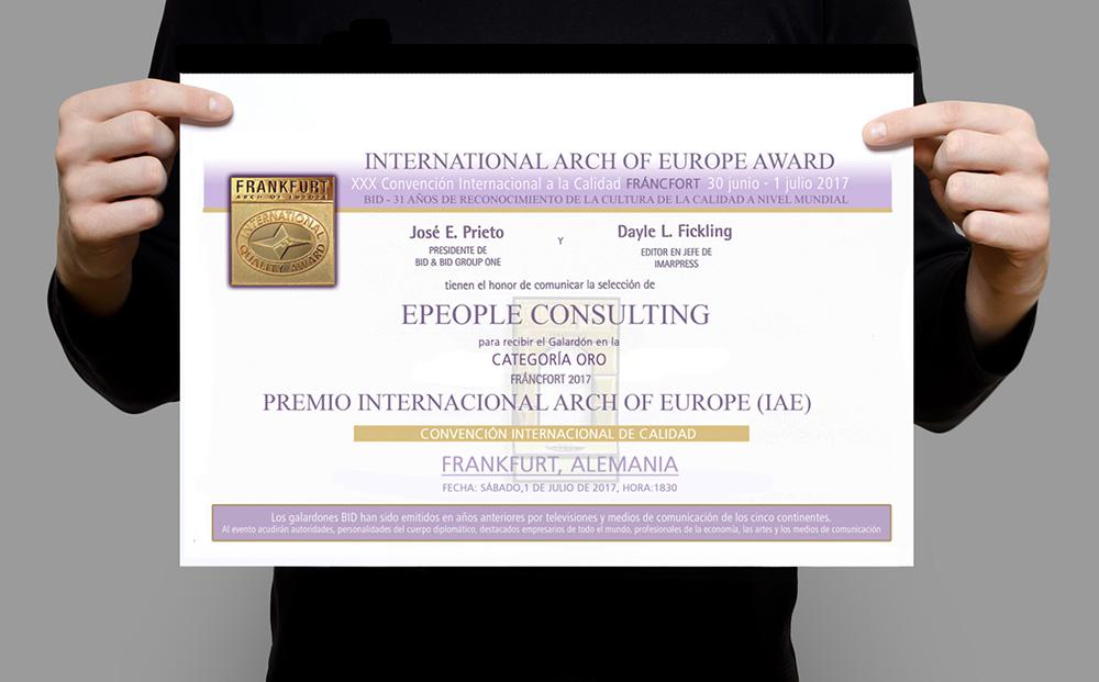 IAE premio, ePeople Consulting